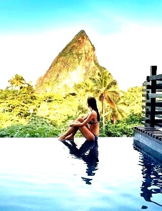 Infinity Pool, Boucan by Hotel Chocolat, St. Lucia