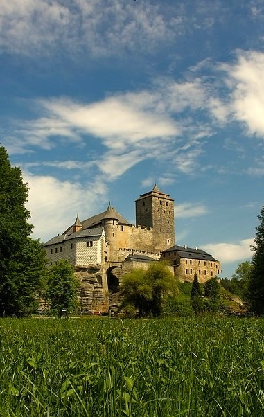 by sasulkape on Flickr.Kost Castle in Northern Bohemia, Czech Republic.