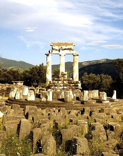 Sanctuary of Athena Pronaia, Delphi, Greece