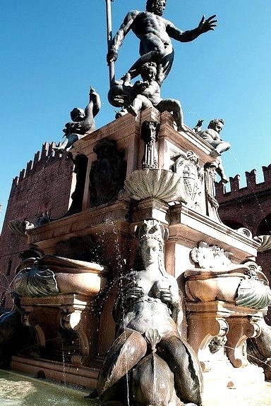 Fontana del Nettuno in Bologna, Italy