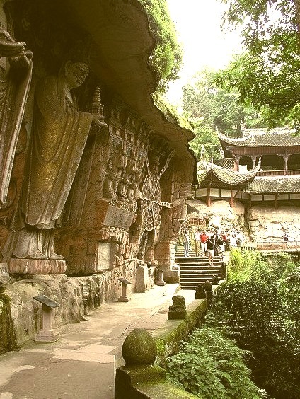 Dazu Rock Carvings, a Unesco World Heritage Site near Chongqing, China