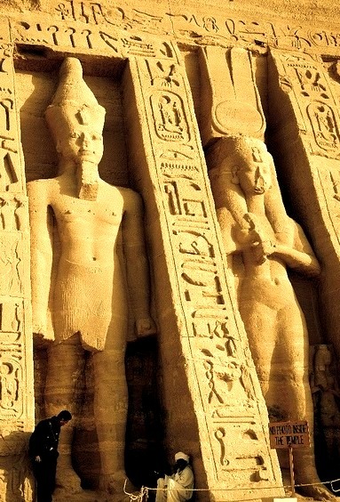 In the shadow of the ancient kings, Abu Simbel / Egypt